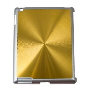 Drobak Aluminium Panel  Apple iPad 3 Gold (210223)