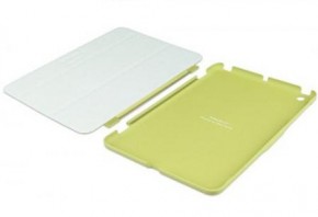   iPad mini Macally Hard-shell case w. det. cover Green (CMATEGR-M1)