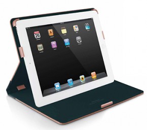   iPad 3/4 Macally Slim protective case and stand Rose (Slimcase-3RS)