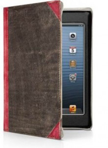 - Twelvesouth TWS-12-1236 Leather Case BookBook Vibrant Red for iPad mini