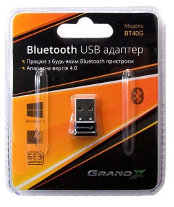 USB  Grand-X Bluetooth 4.0 (BT40G) 3