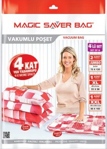      Magic Saver Bag Set of 4 (4 )