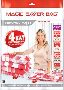      Magic Saver Bag Set of 7 (7 )