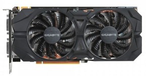  Gigabyte nVidia GeForce N960 2048Mb, 128bit, DDR5 (GV-N960WF2OC-4GD)
