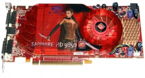  Sapphire ATI Radeon HD3850 1Gb DDR2