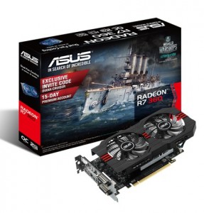  Asus PCI-Ex Radeon R7 360 2GB GDDR5 128bit (R7360-2GD5-V2) 5