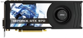  MSI GeForce GTX970 4Gb DDR5 (GTX 970 4GD5 OC)