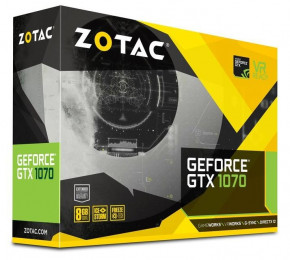  PCI-E 8Gb GeForce GTX1070 Ti (DDR5) Zotac Mini (ZT-P10710G-10P) 6