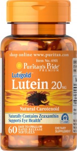  Puritan's Pride Lutein 20 mg with Zeaxanthin 60  (SP0466)