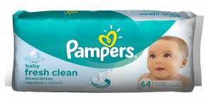    Pampers Baby Fresh Clean 64 