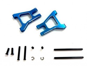  Blue Alum Front Lower Susp Arms 2P/Cap Head Machine Screws (2.6*10) 2P 1Set Himoto (82901)