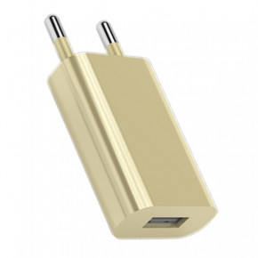    TOTO TZR-08 Travel charger 1USB 1A Gold