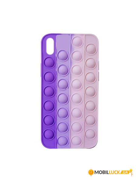   Pop-it Case  iPhone X/Xs  Purple