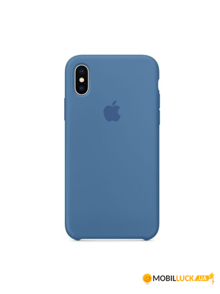 ARM Silicone Case iPhone Xs Max Denim Blue
