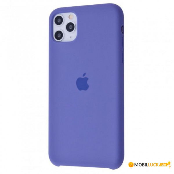 - Silicone Case  iPhone 11 Pro (Linen Blue)