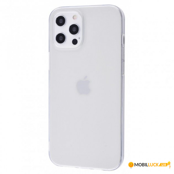 - Silicone Clear Case 2.0 mm TPU  iPhone 12 Pro Max (Transparent)