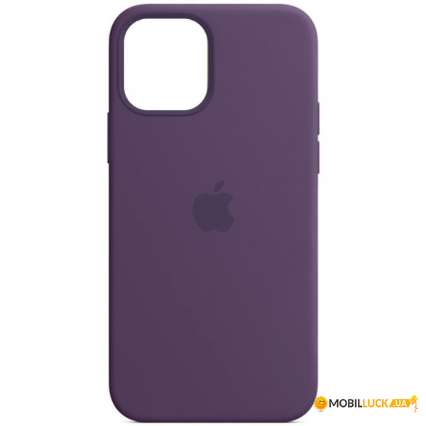   Silicone Full Case AA Open Cam Apple iPhone 12 Pro Max Amethist (FullOpeAAi12PM-54)