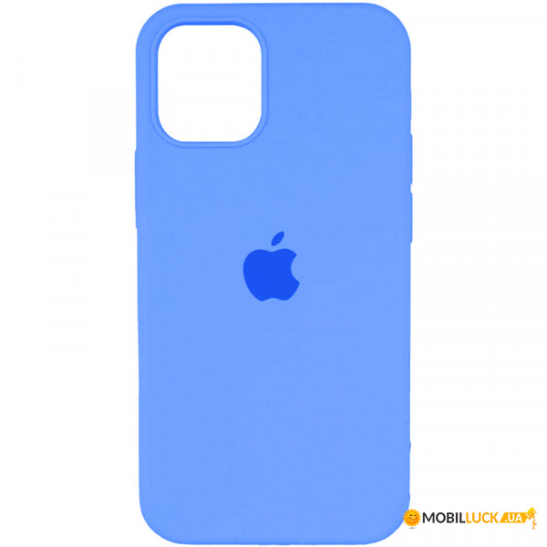   Silicone Full Case AA Open Cam Apple iPhone 13 Pro Surf Blue (FullOpeAAi13P-38)