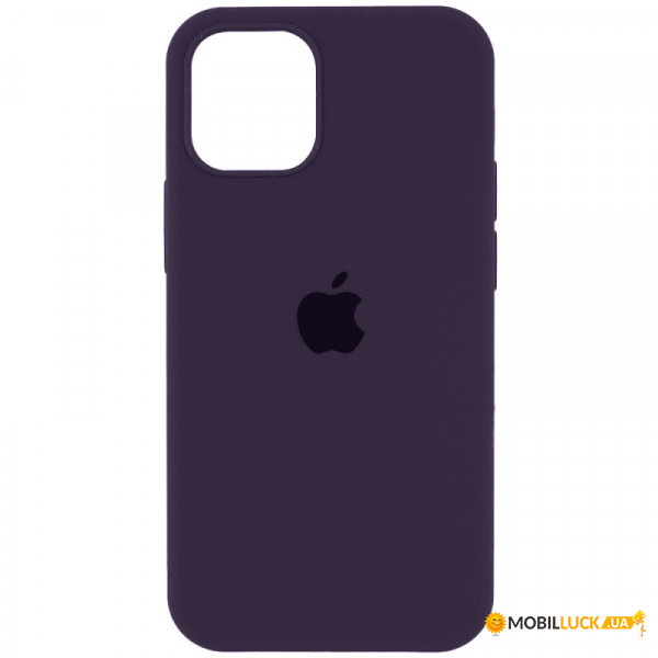   Silicone Full Case AA Open Cam Apple iPhone 13 Pro Berry Purple (FullOpeAAi13P-59)