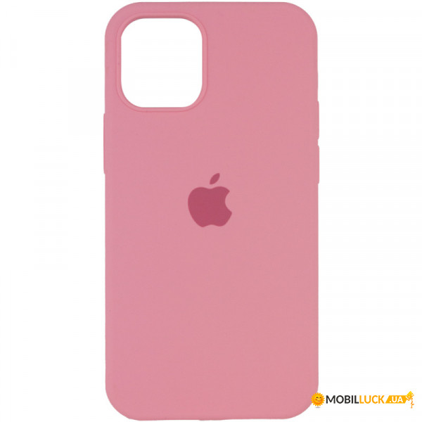   Silicone Full Case AA Open Cam Apple iPhone 13 Pro Max Peach (FullOpeAAi13PM-18)