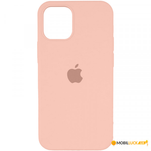   Silicone Full Case AA Open Cam Apple iPhone 14 Grapefruit (FullOpeAAi14-37)