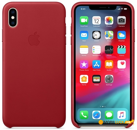  Silicone Case  iPhone XS Max Original Red
