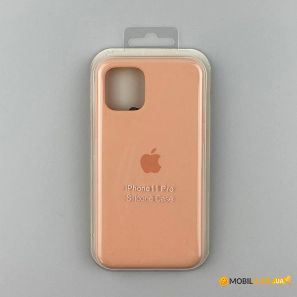  Silicone Case for iPhone 11 Pro Grapefruit