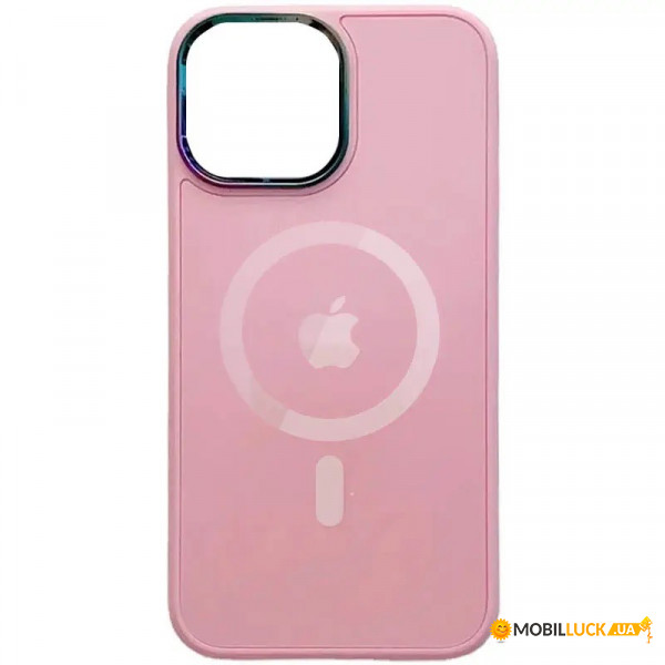    MagSafe AG Glass Sapphire MagSafe Logo Apple iPhone13 Pro Pink (AGSappiP13PPink)