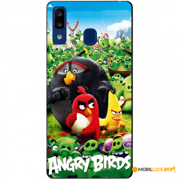   Coverphone Samsung A20 2019 Galaxy A205f Angry Birds 	