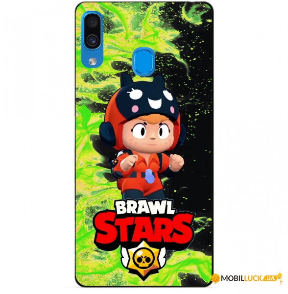   Coverphone Samsung A30 2019 Galaxy A305f   Brawl Stars  	