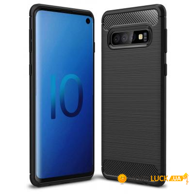    Laudtec Samsung Galaxy S10 Carbon Fiber (Black) (LT-GS10B)
