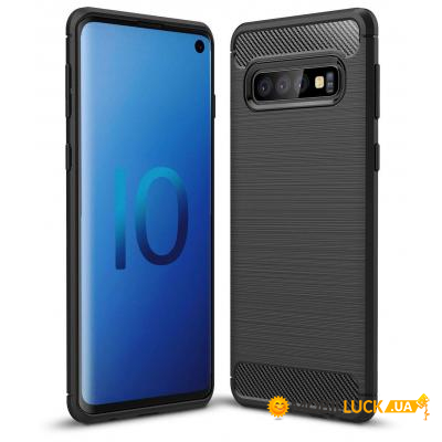    Laudtec Samsung Galaxy S10 Plus Carbon Fiber (Black) (LT-GS10PB)