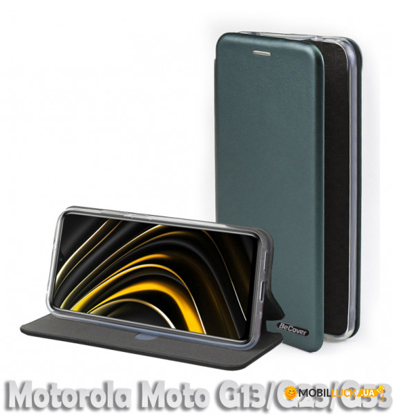 - BeCover Exclusive Motorola Moto G13/G23/G53 Dark Green (709001)