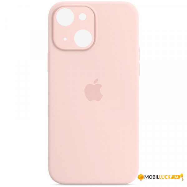  Epik Silicone Case Full Camera Protective (AA) Apple iPhone 13 (6.1)  / Chalk Pink