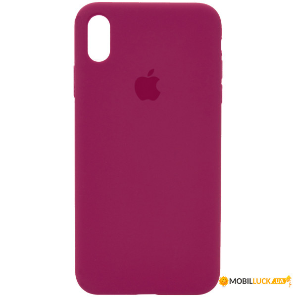  Epik Silicone Case Full Protective (AA) Apple iPhone XR (6.1)  / Rose Red
