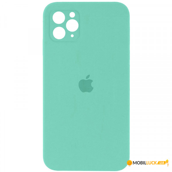  Epik Silicone Case Square Full Camera Protective (AA) Apple iPhone 11 Pro (5.8)  / Turquoise