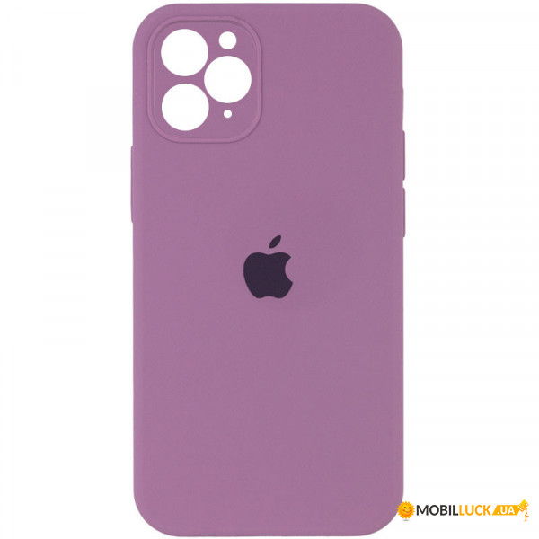 Epik Silicone Case Square Full Camera Protective (AA) Apple iPhone 11 Pro (5.8)  / Lilac Pride