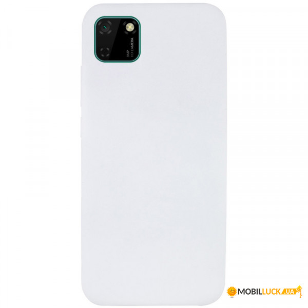  Epik Silicone Cover Full without Logo (A) Huawei Y5p  / White