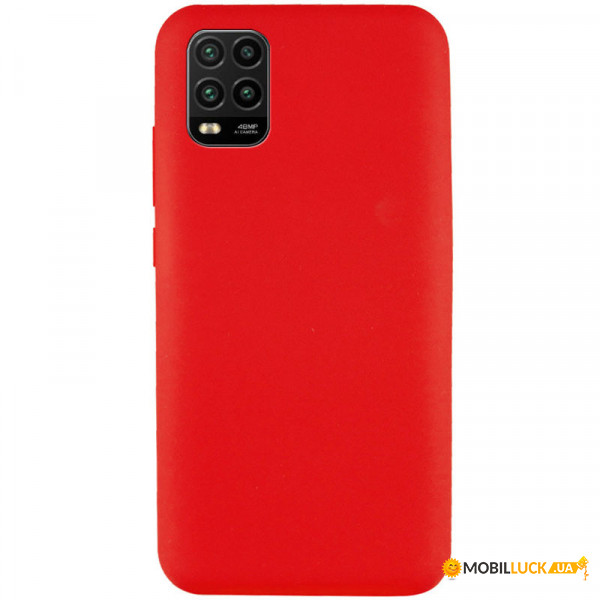  Epik Silicone Cover Full without Logo (A) Xiaomi Mi 10 Lite  / Red