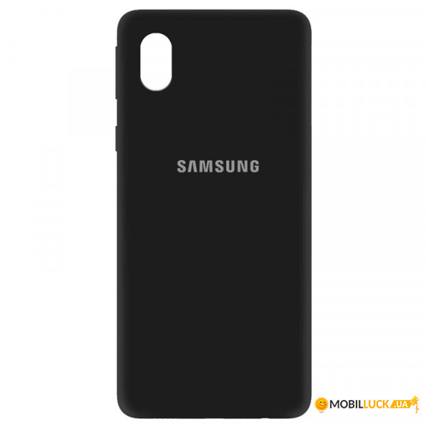  Epik Silicone Cover My Color Full Protective (A) Samsung Galaxy M01 Core / A01 Core  / Black