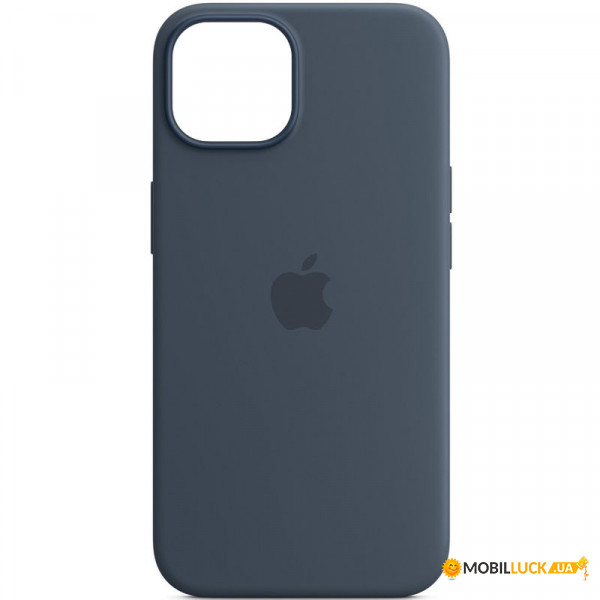  Epik Silicone case (AAA) full with Magsafe Apple iPhone 14 Pro (6.1)  / StromBlue