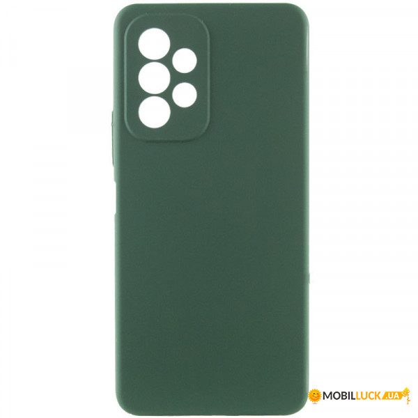  Lakshmi Silicone Cover Full Camera (AAA) Samsung Galaxy A32 4G  / Cyprus Green
