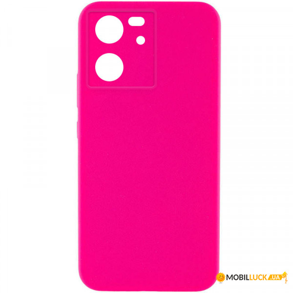  Lakshmi Silicone Cover Full Camera (AAA) Xiaomi Redmi 13C / Poco C65  / Barbie pink