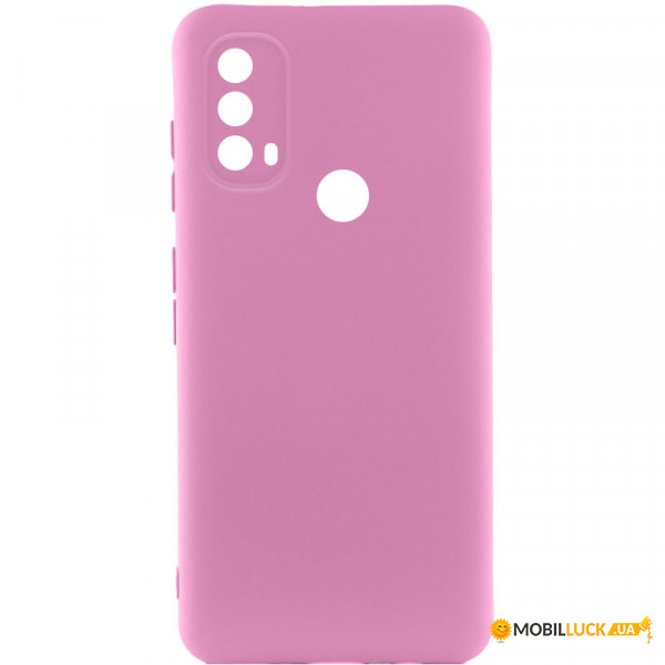  Lakshmi Silicone Cover Full Camera (A) Motorola Moto E40  / Pink