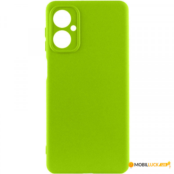  Lakshmi Silicone Cover Full Camera (A) Motorola Moto G14  / Neon Green