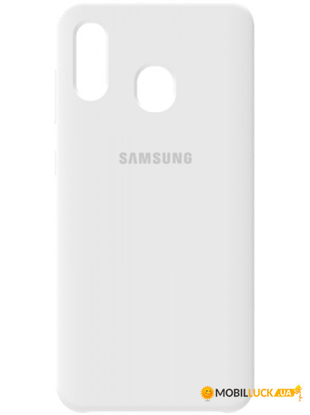 - Samsung Silicone Case Galaxy A20/A30 White