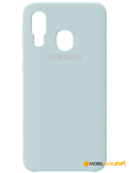 - Samsung Silicone Case Galaxy A40 Sky Blue