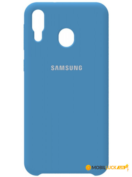 - Samsung Silicone Case Galaxy M20 Navy Blue
