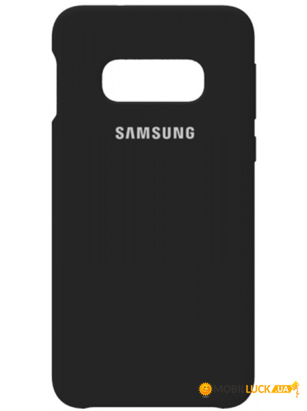 - Samsung Silicone Case Galaxy S10e Black