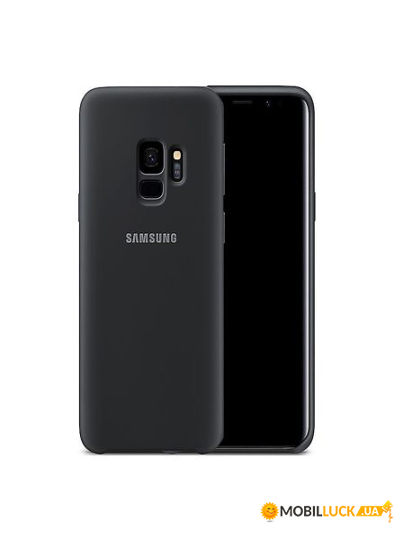  Samsung Silicone Cover Samsung Galaxy S9+ black 